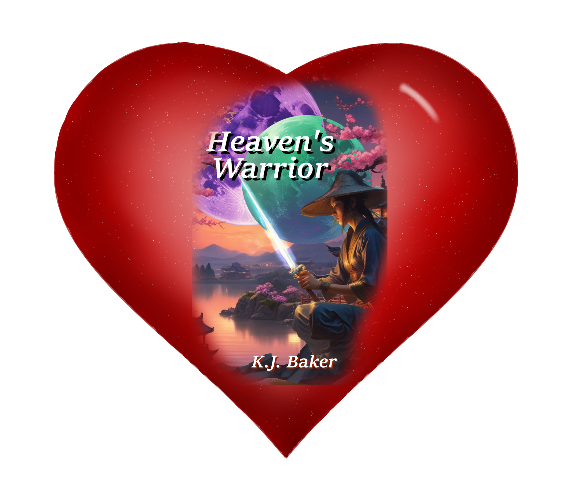 Heart with Heaven's Warrior book cover