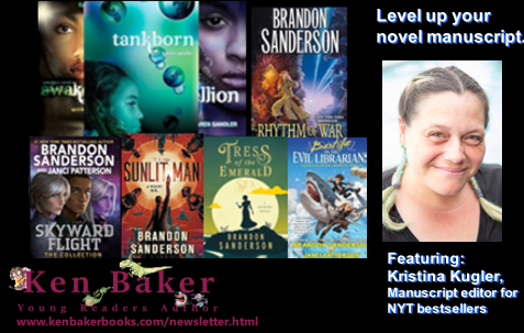 Level up your novel manuscript with Kristina Kugler, manuscript editor for NY Times bestselling novels